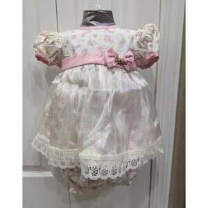 Vintage Baby Togs Floral Dress Sz 3-6M